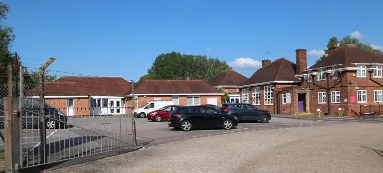 Free on-site parking outside the studio at Hertfordshire Business Centre, London Colney
