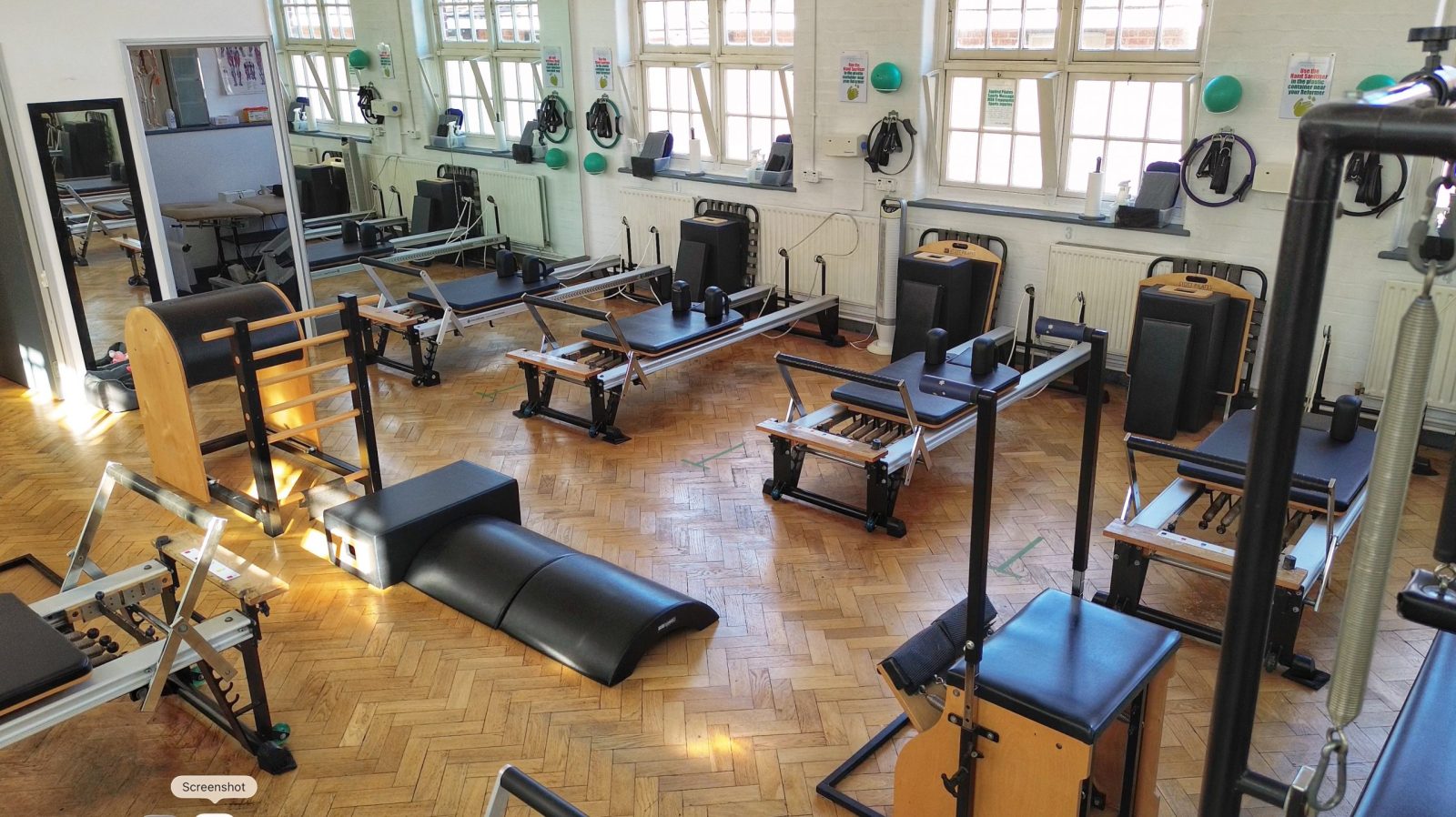 The Applied Pilates apparatus studio at London Colney, about fifteen minutes from Hatfield on the A414