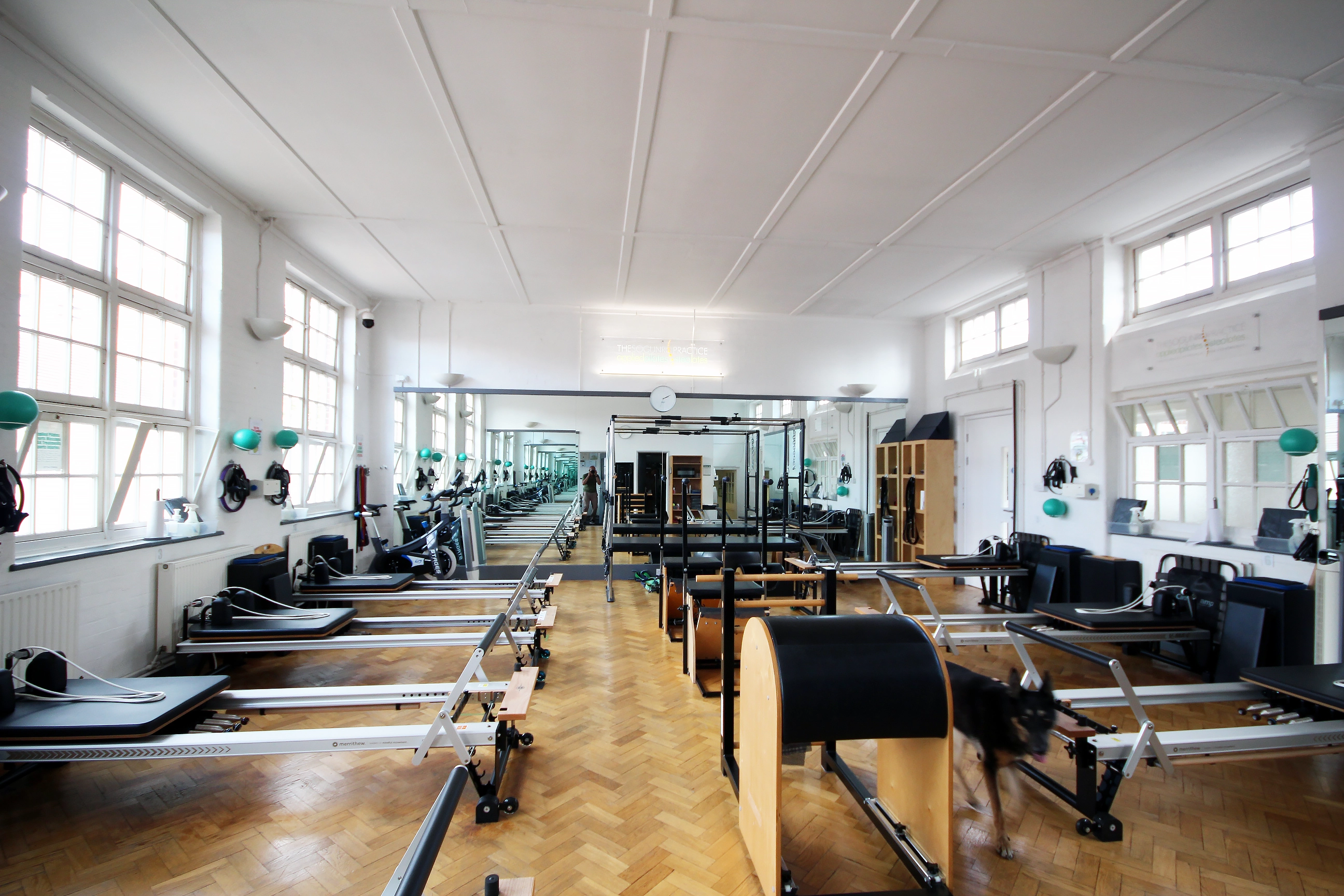The Applied Pilates apparatus studio in London Colney, about twenty minutes from Hemel Hempstead